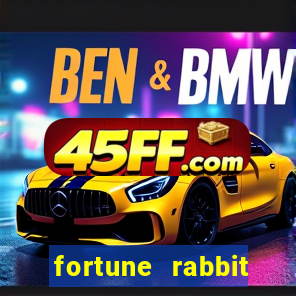fortune rabbit melhor plataforma